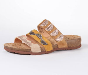 Think Pantoletten braun Julia cinnamon/kombi 1176-3000 - JLA 249 Gr.36