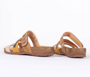 Think Pantoletten braun Julia cinnamon/kombi 1176-3000 - JLA 249 Gr.36