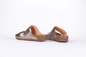 Think Pantoletten bunt Julia bronze 1177-9000 - JLA 251 Gr.42