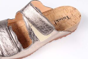 Think Pantoletten bunt Julia bronze 1177-9000 - JLA 251 Gr.42