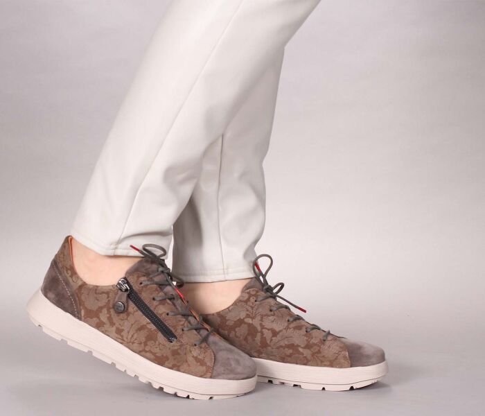 Think Schnürschuhe taupe Comoda pepper/kombi 1160-2010 - MDA 230