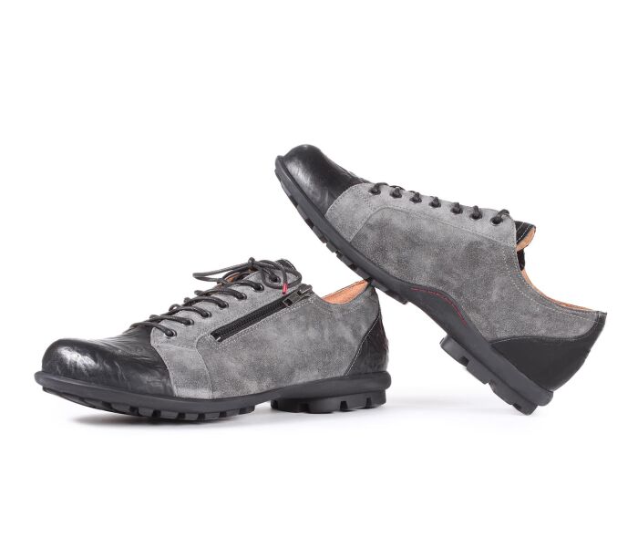 Think Schnürschuhe grau Kong asphalt/kombi 1102-2000 - CKN 314