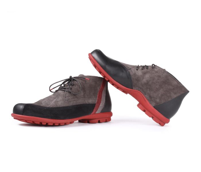 Think Schnürschuhe grau Kong vulcano/kombi 1239-2000 - CKN 316