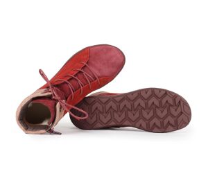 Think Boots rot Comoda merlot/kombi 638-5030 - MDA 218
