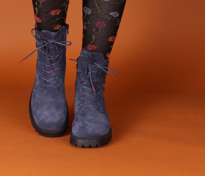 Think Boots blau Trento notte/kombi 1214-8000 - TRN 10