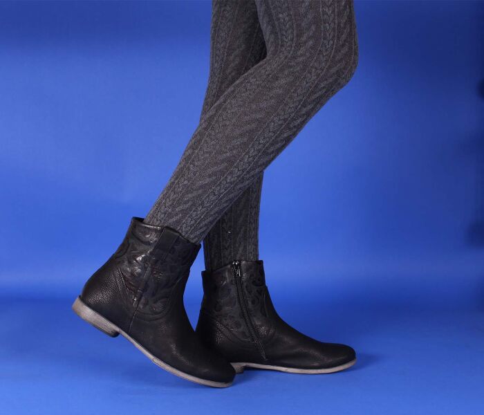 Think Stiefeletten schwarz Agrat schwarz/kombi 1213-0000 - AGR 135