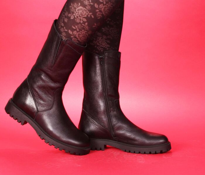 Think Stiefel schwarz Trento schwarz 1230-0000 - TRN 500