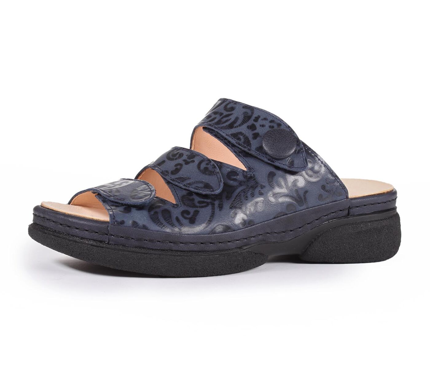 Think Pantoletten blau Cambio navy/kombi 552-8020 - AMB 290 Gr.40