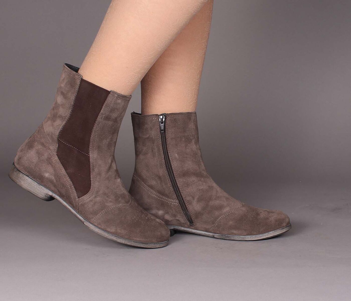 Think Stiefeletten taupe Agrat pepper 977-2000 - AGR 133 Gr.38