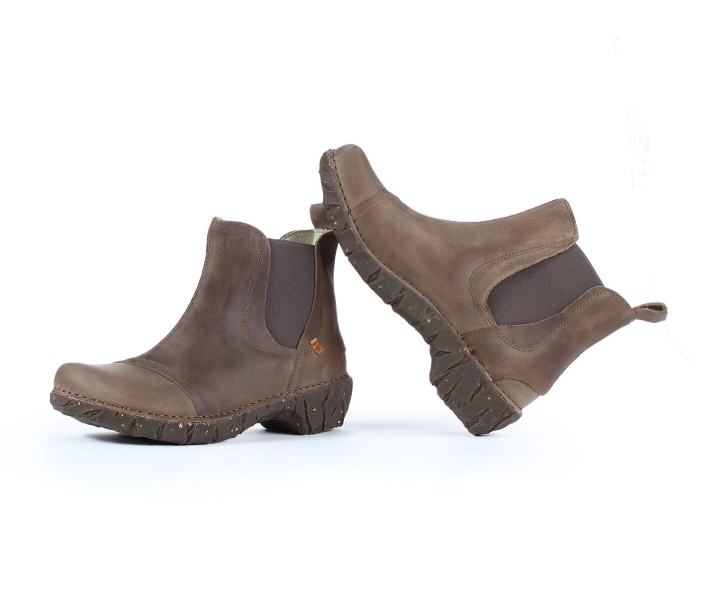 El Naturalista Booties Yggdrasil stone N158 taupe Gr.40