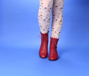 Think Stiefeletten rot Agrat rosso 34-5040 - AGR 113