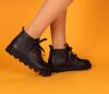 Lofina Stiefeletten schwarz 9232 Tessa gasoline-nero