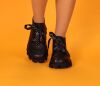 Lofina Stiefeletten schwarz 9232 Tessa gasoline-nero