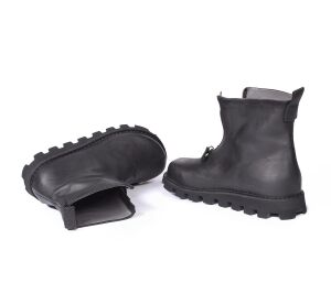 Lofina Stiefeletten schwarz 9230 Tessa gasoline-nero Gr.40