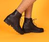 Lofina Stiefeletten schwarz 4363 Birte gasoline-nero Gr.38