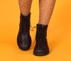 Lofina Stiefeletten schwarz 4363 Birte gasoline-nero Gr.38