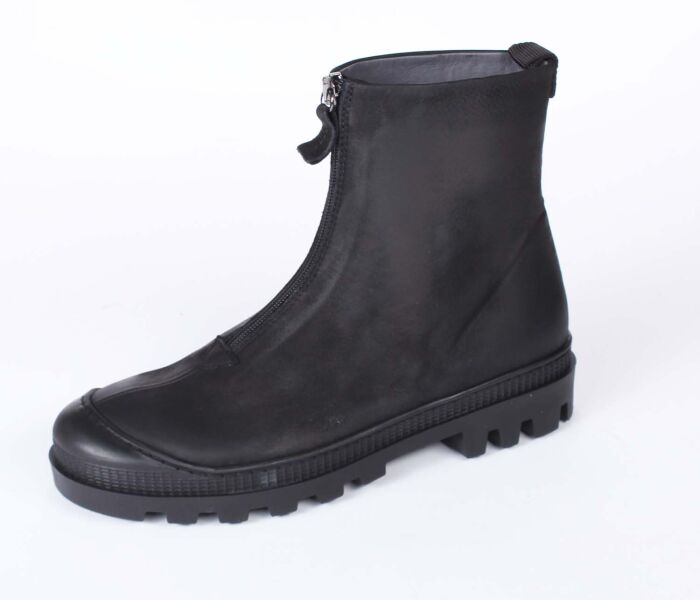 Lofina Stiefeletten schwarz 4364 Birte gasoline-nero Gr.39