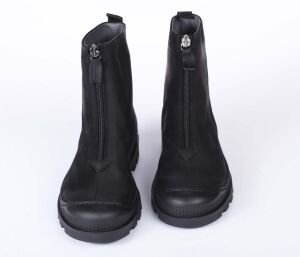 Lofina Stiefeletten schwarz 4364 Birte gasoline-nero Gr.39
