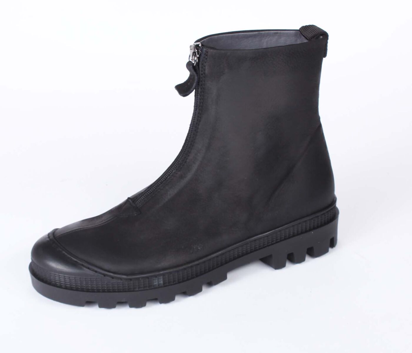 Lofina Stiefeletten schwarz 4364 Birte gasoline-nero Gr.40