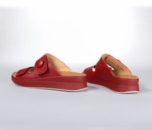 Think Pantoletten rot Meggie rosso 447-5040 - MEG 107
