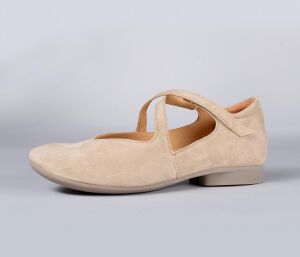 Think Ballerinas beige Guad-2 iced coffee 564-4030 - GUD 856
