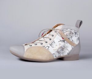 Think Schnürschuhe beige Guad-2 bianco/kombi 618-1010 - GUD 861