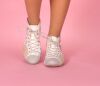 Think Schnürschuhe beige Guad-2 bianco/kombi 618-1010 - GUD 861