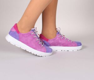 Think Schnürschuhe bunt COMODA lavender/kombi 741-8040 - MDA 261