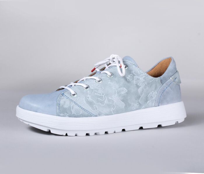 Think Schnürschuhe blau COMODA cristal/kombi 741-8050 - MDA 252