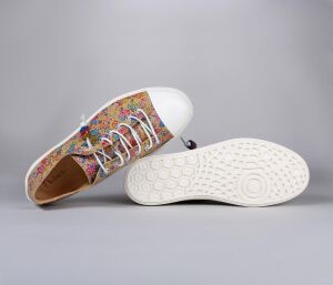 Think Sneaker bunt Turna ananas/kombi 792-9050 - TNA 109