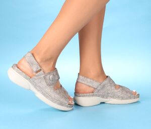 Think Sandaletten beige Cambio taupe 960-3010 - AMB 304