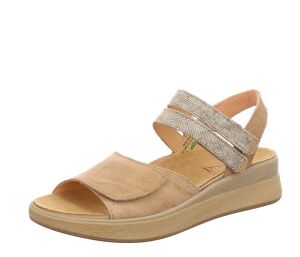 Think Sandaletten beige Meggie linen/kombi 1187-4010 -...