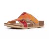 Think Pantoletten bunt Mizzi linen/kombi 1283-4000 - MZZ 425