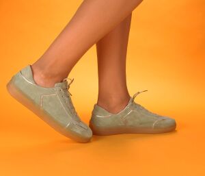 Think Sneaker grün Turna aloe/kombi 1307-7000 - TNA 123