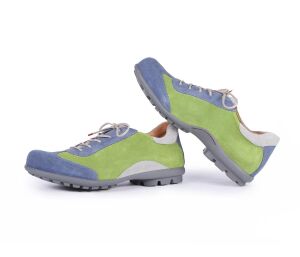 Think Schnürschuhe blau Kong denim/kombi 389-8010 -...