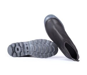 Lofina Stiefeletten schwarz 6470 Birte gasoline-nero - LOF 130