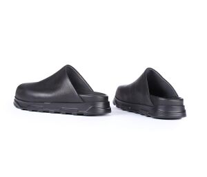 Lofina Clogs schwarz 7074 Lene gasoline-nero - LOF 122