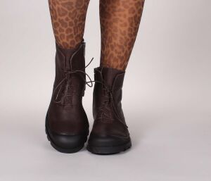 Lofina Stiefeletten braun 4363 Birte gasoline-choco - LOF 116 Gr.39