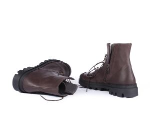 Lofina Stiefeletten braun 4363 Birte gasoline-choco - LOF 116 Gr.39