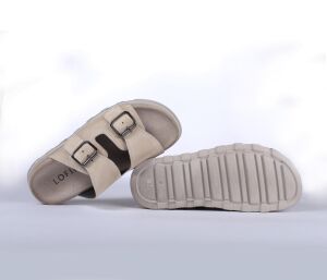 Lofina Pantoletten grau 1E240 Lene london-magnolia - LOF 118 Gr.39