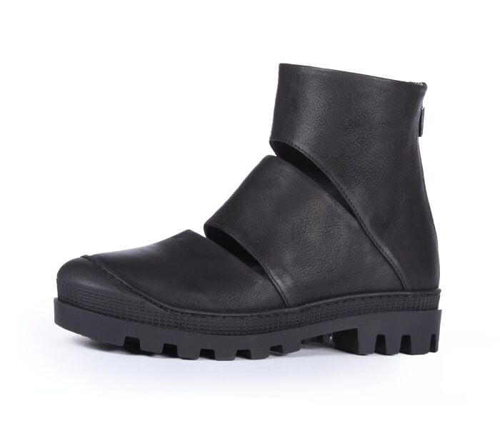 Lofina Stiefeletten schwarz 7961 Birte gasoline-nero - LOF 121 Gr.39
