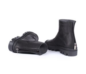 Lofina Stiefeletten schwarz 7961 Birte gasoline-nero - LOF 121 Gr.39