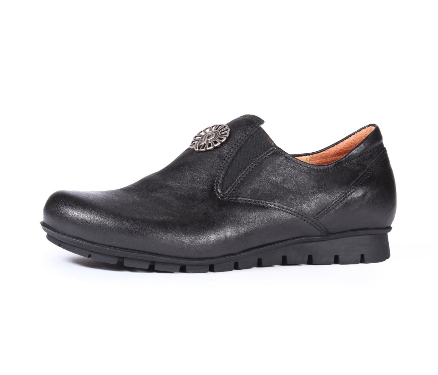 Think Slipper schwarz Menscha schwarz 1361-0000 - MNA 157 Gr.43