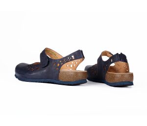 Think Clogs blau Julia indigo 388-8020 - UJA 259