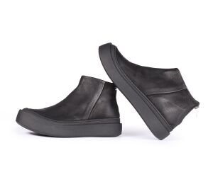 Lofina Booties schwarz 8292 Indra gasoline-nero - LOF 205
