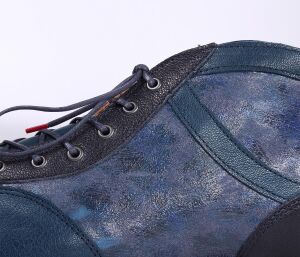 Think Schnürschuhe blau Guad-2 navy/kombi 618-8040 -...