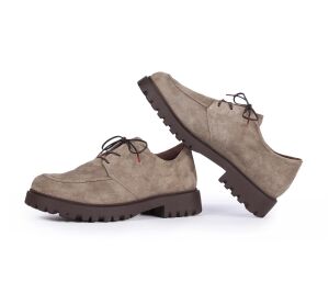 Think Schnürschuhe taupe Trento greige 1370-4000 -...