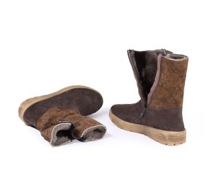 Think Boots braun Crepes mocca/kombi 1391-3000 - PES 4