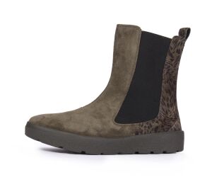Think Boots oliv Crepes olive/kombi 1444-7000 - PES 6