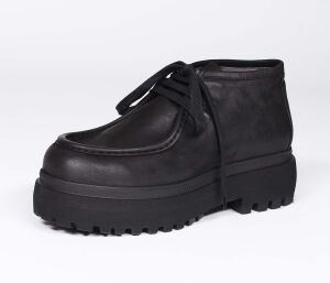 Lofina Schnürschuhe schwarz 6063 Alea gasoline-nero...